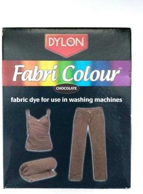 CASE PRICE 7 x Dylon Fabri Colour Chocolate 7 Packs (75ml Dye,100g Fixative) RRP 15 CLEARANCE 1